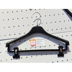 Вішалка трикотажна з перемичкою та прищіпками на 42см